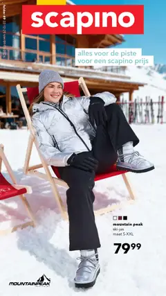 Voorbeeld van Ski zonder acties van winkel Scapino geldig vanaf 22-12-2025