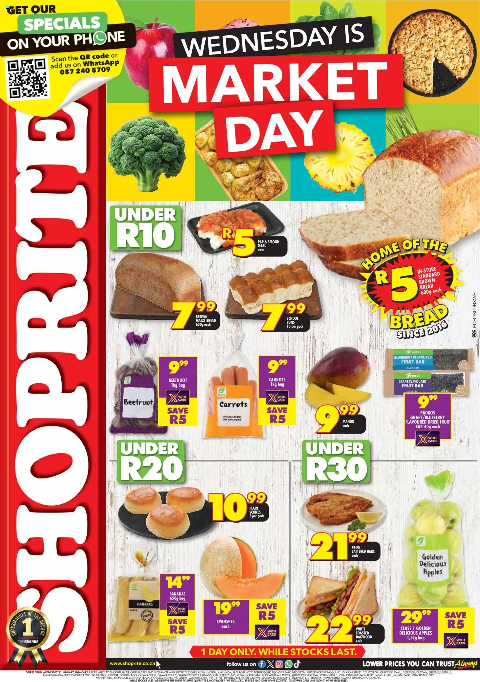 Preview of Shoprite flyer valid from 21/01/2026