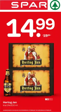 Voorbeeld van Folder van winkel Spar geldig vanaf 12-02-2026