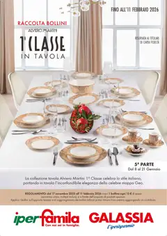 Anteprima dell'opuscolo Volantino Raccolta Bollini dal negozio Galassia valido da 08/01/2026