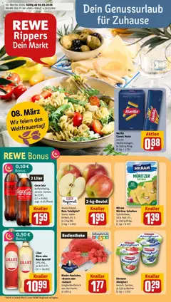 Vorschau von dem Prospekt des Geschäftes Rewe, gültig ab dem 02.03.2026