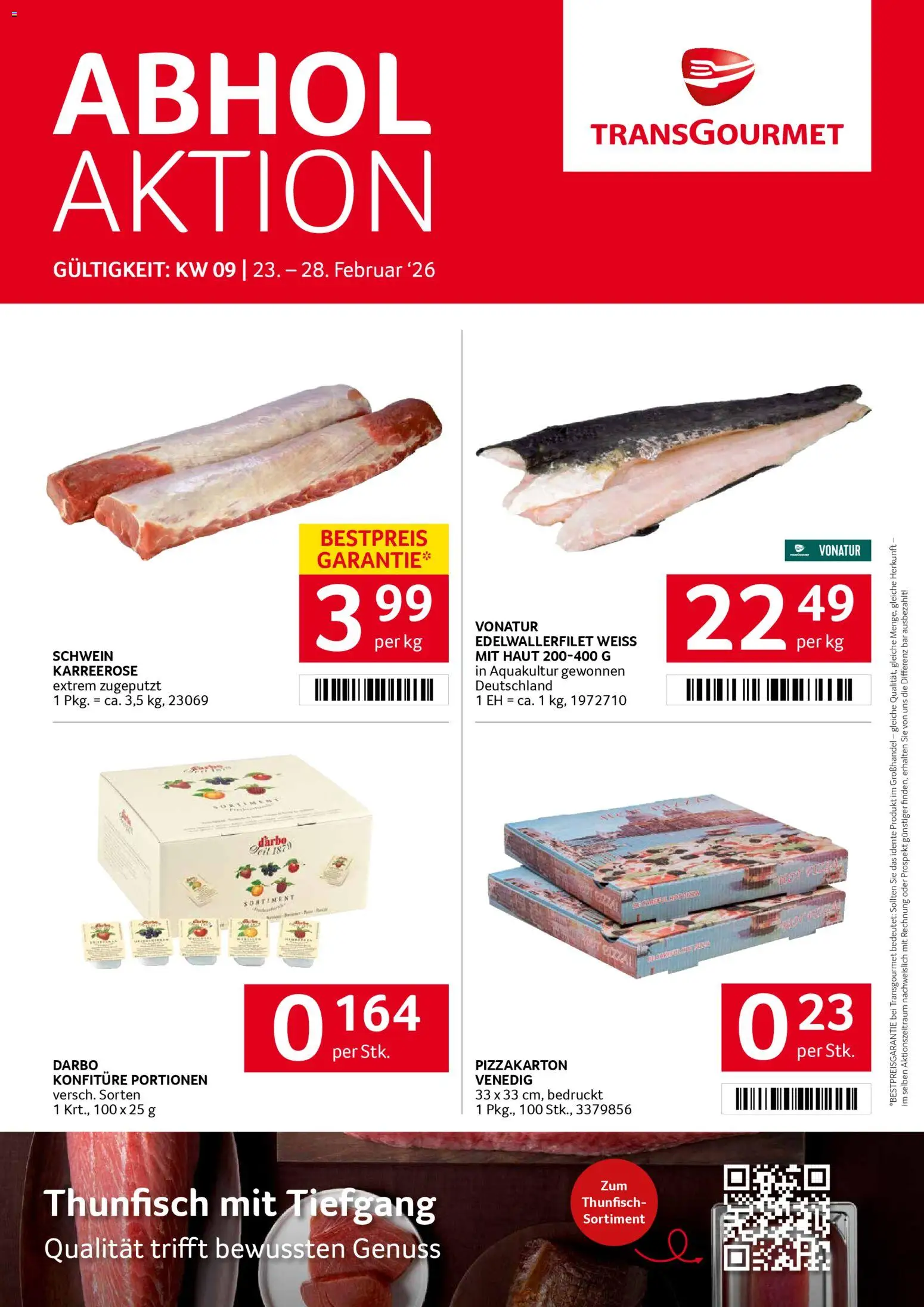 Vorschau der Angebote: Transgourmet Flugblatt gültig ab 23.02.2026