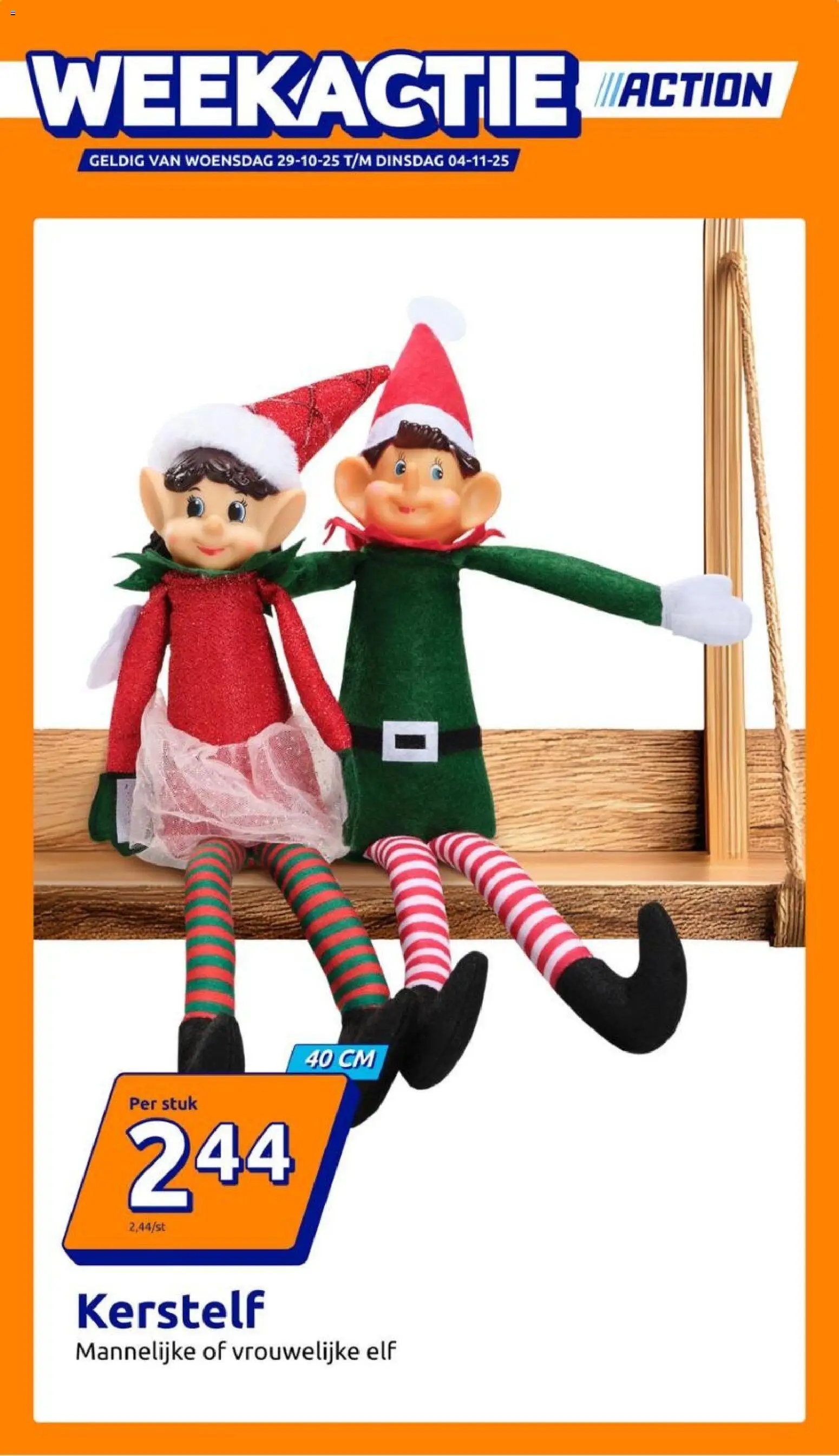 Voorbeeld van Action week 44 van winkel Action geldig vanaf 29-10-2025
