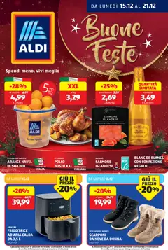 Anteprima dell'opuscolo Attuale volantino dal negozio Aldi valido da 15/12/2025