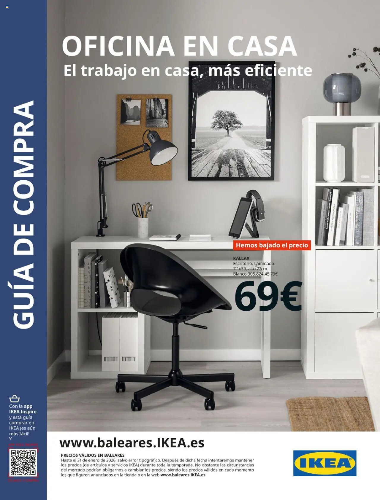 IKEA catálogo 01/09/2025 - 31/01/2026/2025 >> Oficina en casa