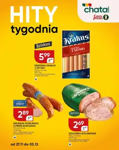 Pogląd gazetki "Gazetka" ze sklepu Chata Polska ważnej od 27.11.2025