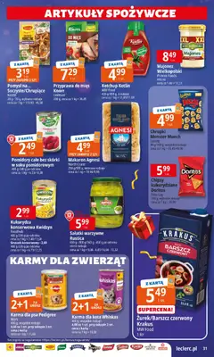 Pogląd gazetki "Prezenty" ze sklepu E.Leclerc ważnej od 02.12.2025 | Strona: 31
