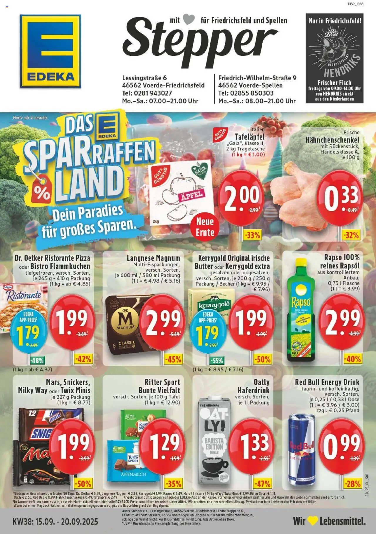 EDEKA Prospekt ab 14.09.2025 - Prospekt Voerde Online