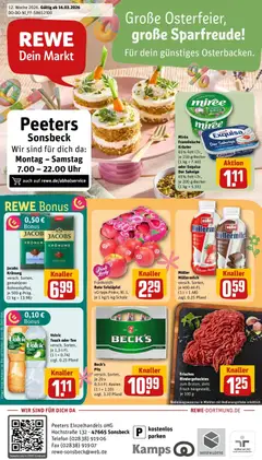 Vorschau von dem Prospekt des Geschäftes Rewe, gültig ab dem 15.03.2026