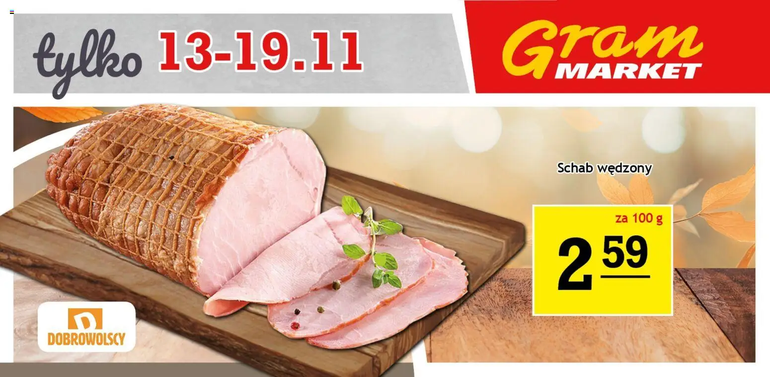 Pogląd gazetki "Billboard" ze sklepu Gram Market ważnej od 13.11.2025