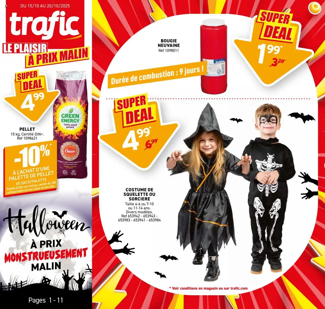 Publicité de la boutique Trafic valable du 15/10/2025 - Page numéro 1