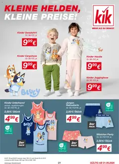 Vorschau von dem Prospekt des Geschäftes Kik, gültig ab dem 01.09.2025