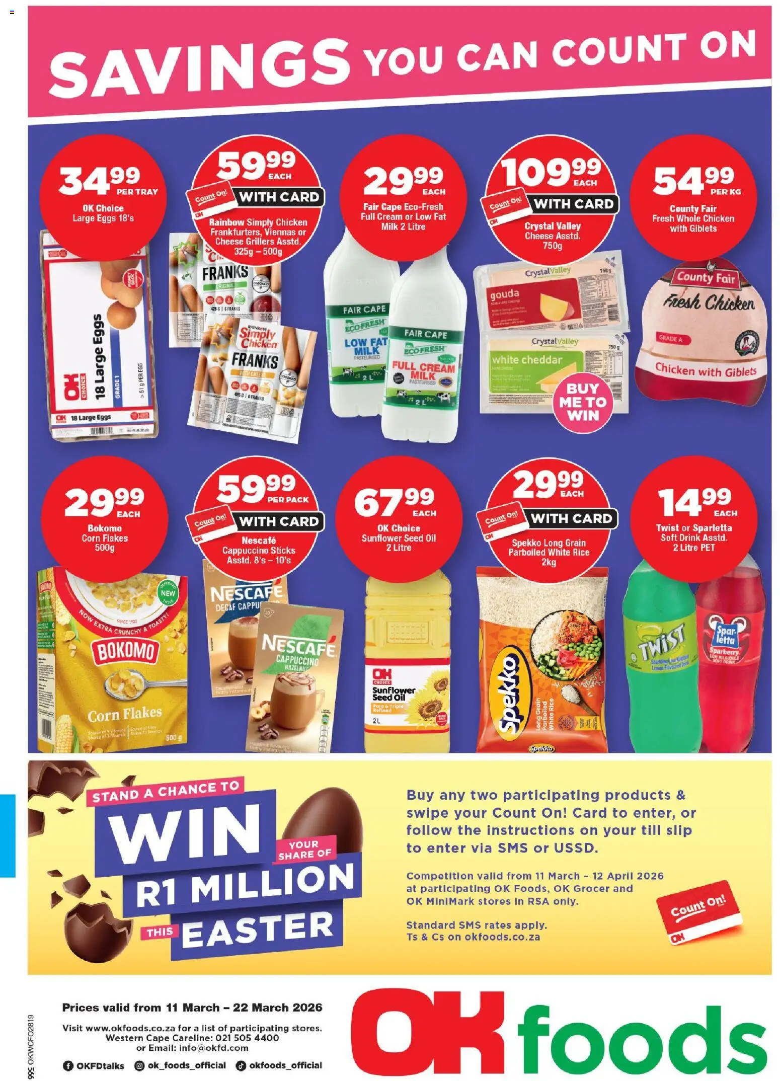 Preview of OK Foods flyer valid from 11/03/2026