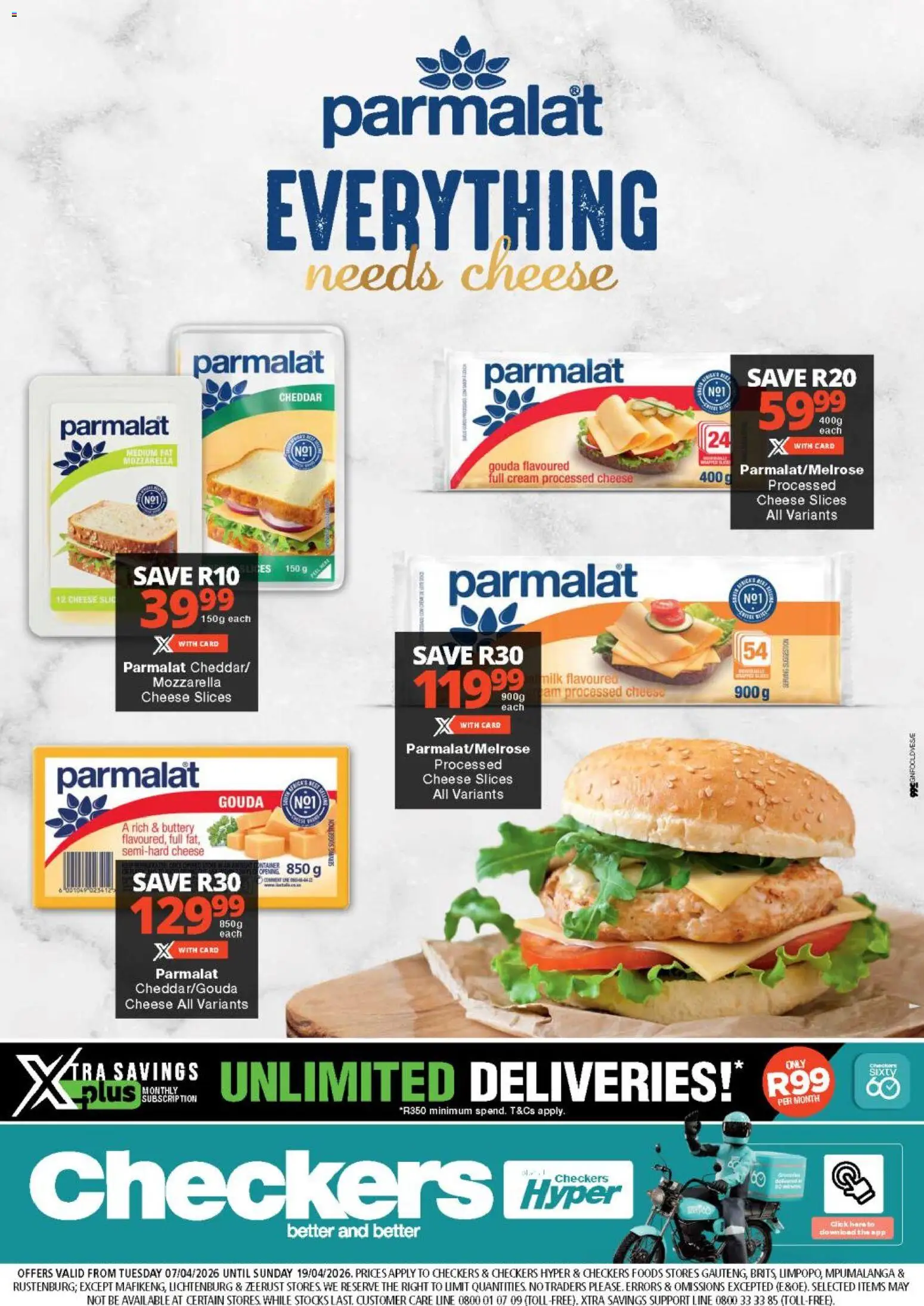 Preview of Checkers flyer valid from 07/04/2026