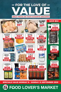 Preview of Food Lover's Market flyer valid from 08/09/2025