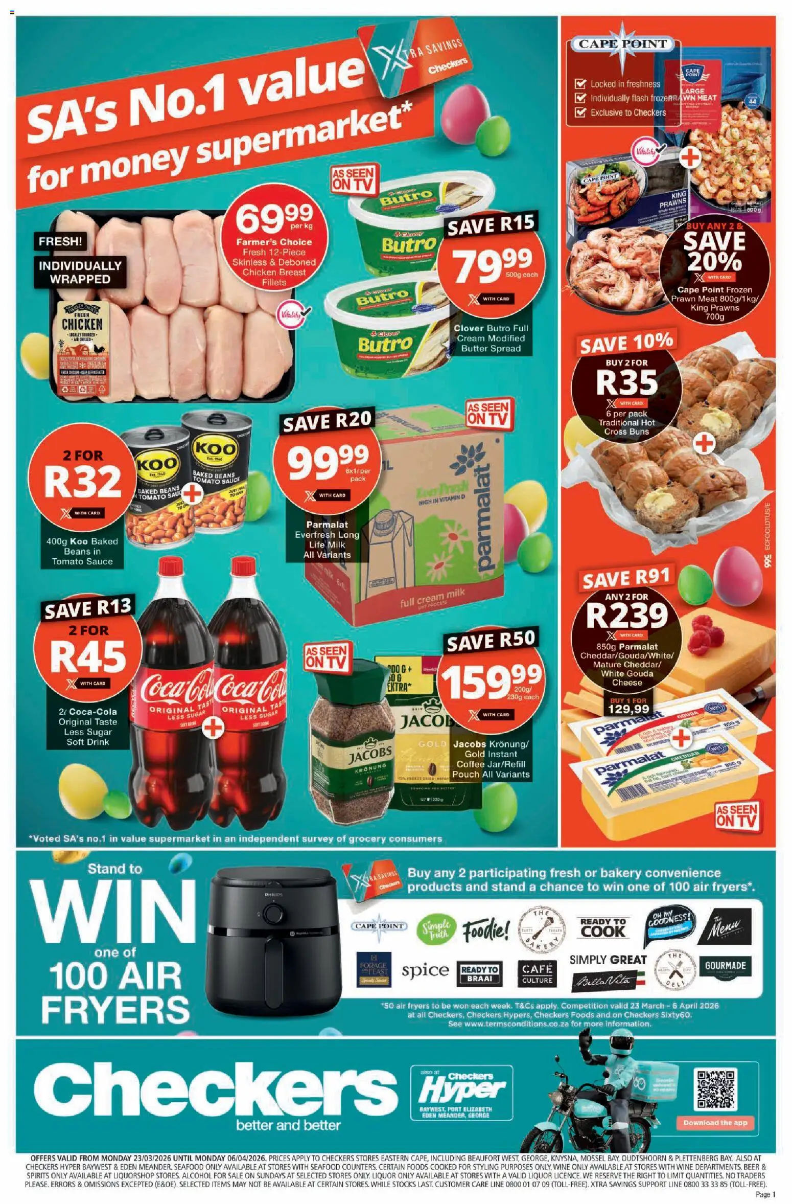 Preview of Checkers flyer valid from 23/03/2026