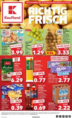 Vorschau von dem Prospekt des Geschäftes Kaufland, gültig ab dem 15.10.2025