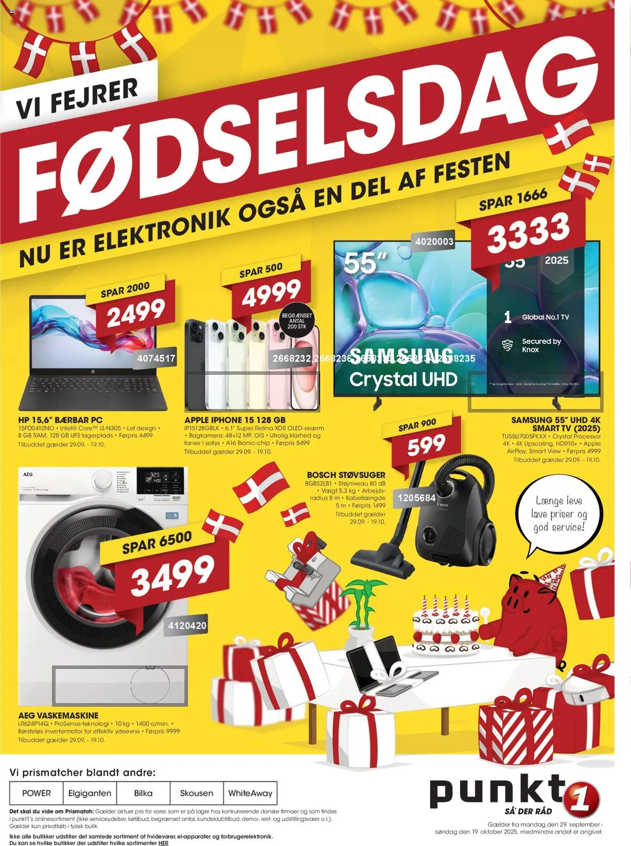Punkt1 tilbudsavis gyldig fra 29/09/2025 - side 1