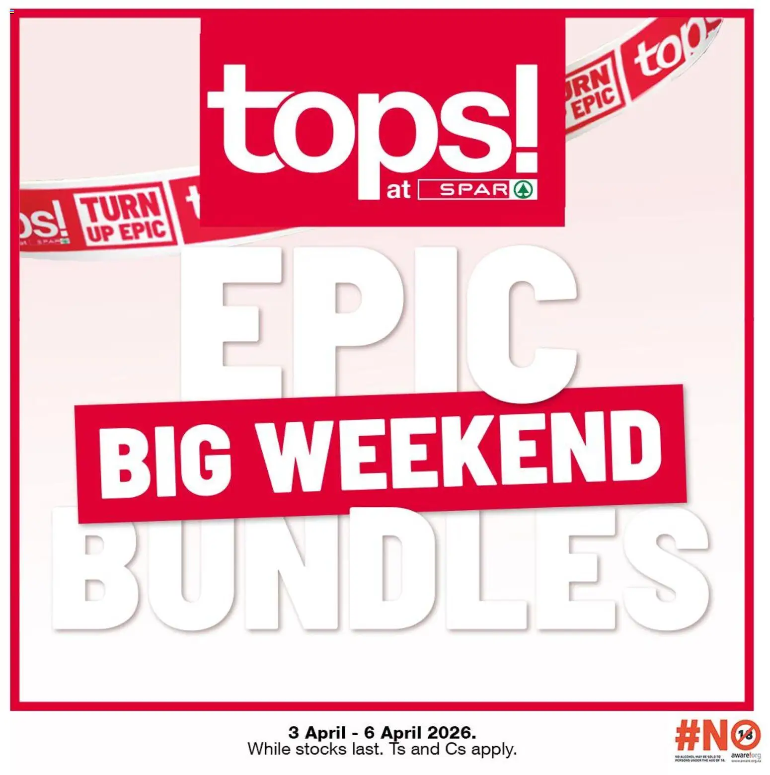 Preview of Tops at Spar flyer valid from 03/04/2026 - Alcohol