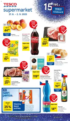 Náhled nabídky: Tesco Supermarket platný od 27.08.2025