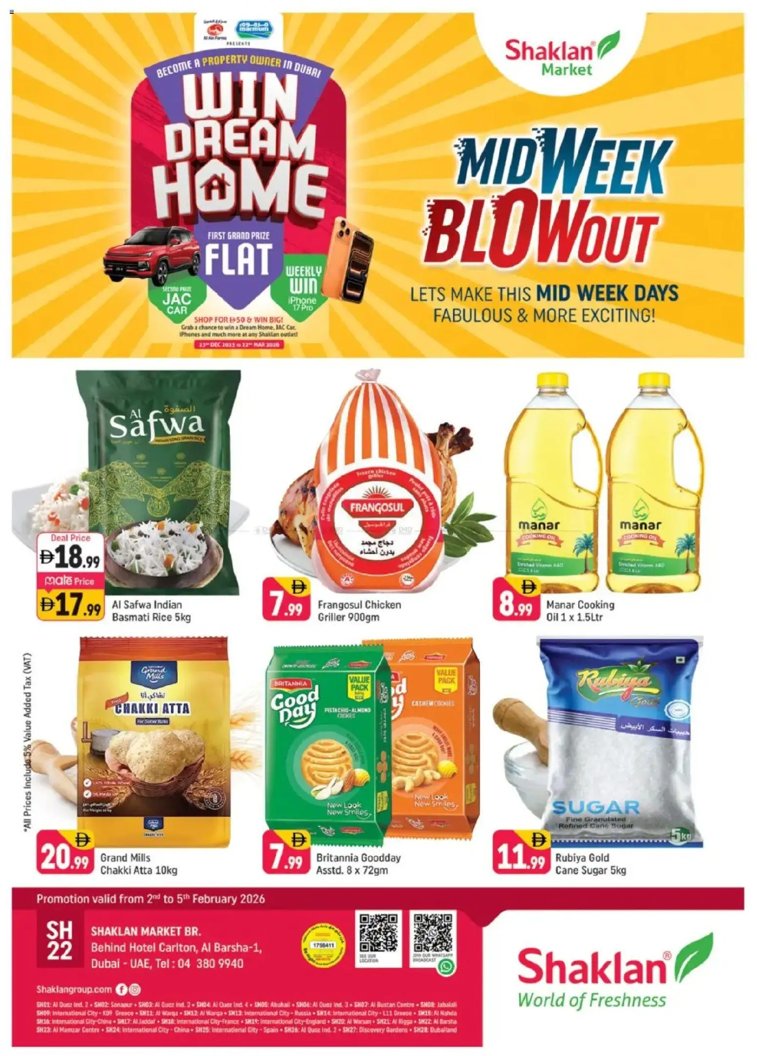 Preview of the catalogue Midweek Blow Out - Al Barsha 1, Dubai of store Shaklan valid from 2 Feb, 2026