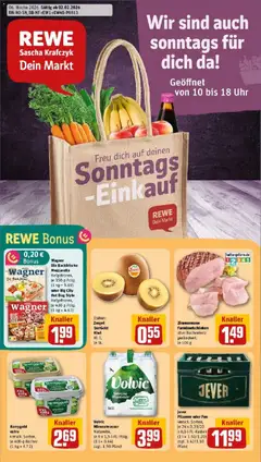 Vorschau von dem Prospekt des Geschäftes Rewe, gültig ab dem 02.02.2026