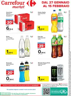 Anteprima dell'opuscolo Volantino Market - Coca-Cola dal negozio Carrefour valido da 27/01/2026