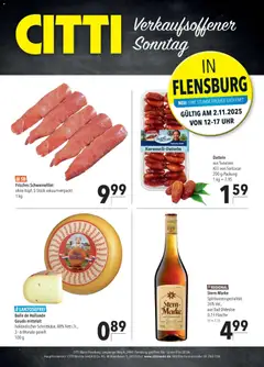 Eksempel på tilbudsavis Søndagsåbent fra butik CITTI gyldig fra 02/11/2025
