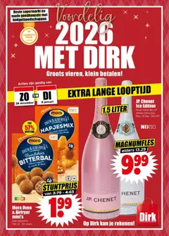 Voorbeeld van Folder week 1 van winkel Dirk geldig vanaf 28-12-2025
