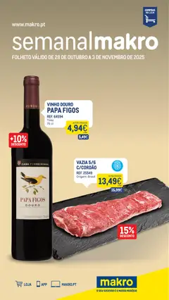 Pré-visualização do folheto da loja Makro válida a partir de 28/10/2025