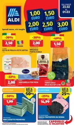 Anteprima dell'opuscolo Attuale volantino dal negozio Aldi valido da 23/02/2026