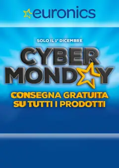 Anteprima dell'opuscolo Volantino Cyber Monday dal negozio Euronics valido da 01/12/2025