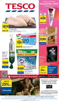 Tesco - Akciós újság Tesco megtekintése, amely érvényes 2026.02.12.-től