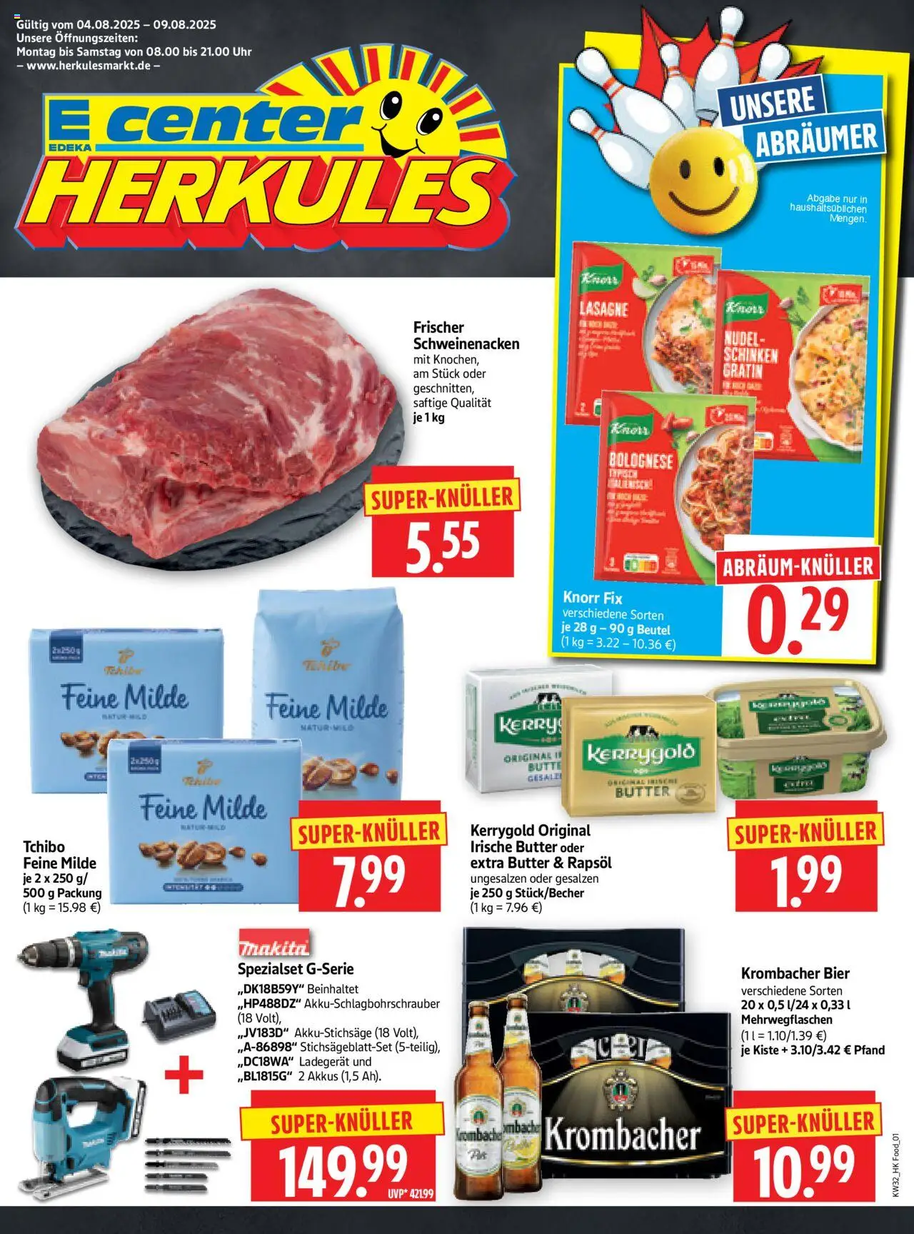 HERKULES Prospekt (vom 04.08.2025 - 09.08.2025)