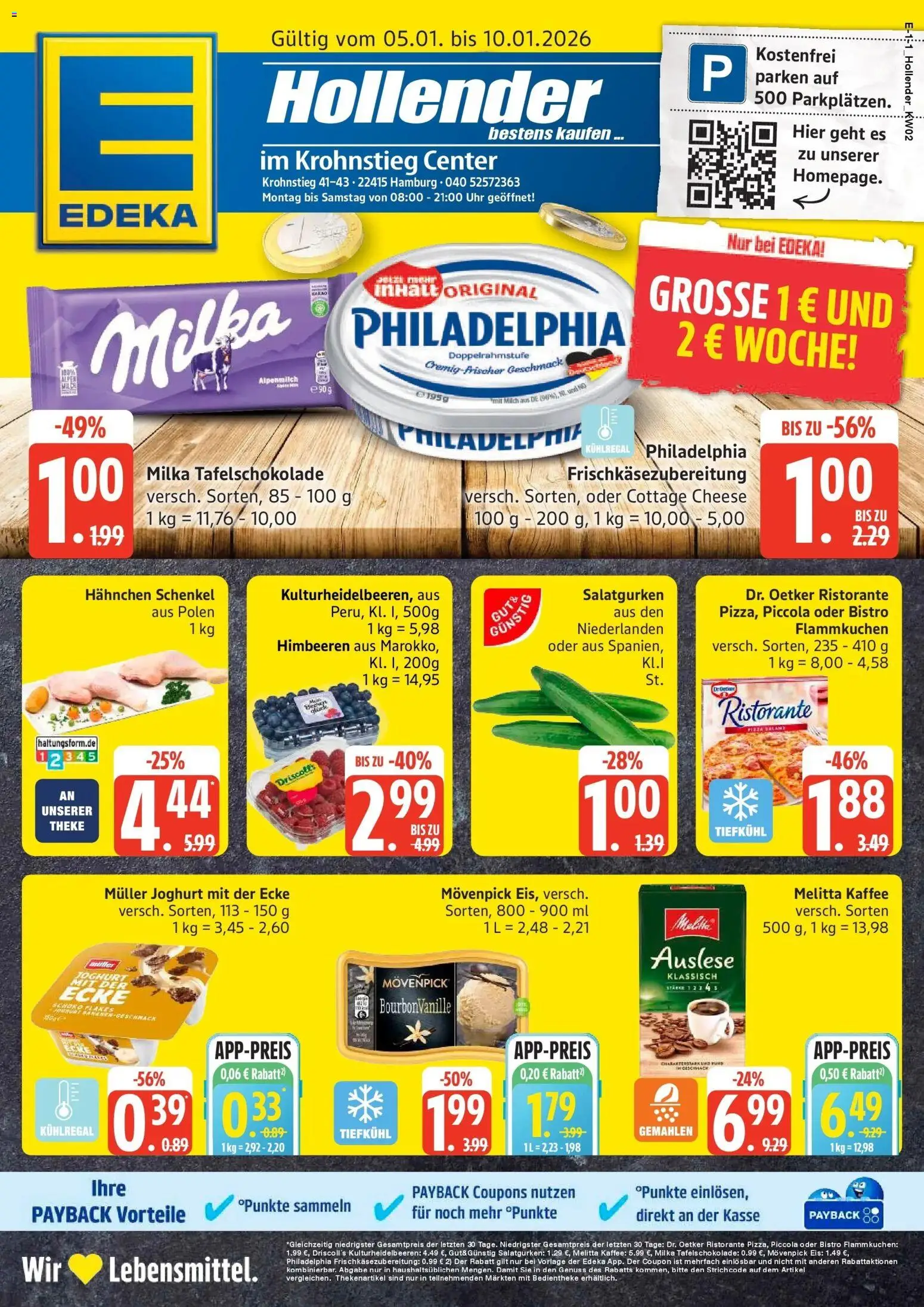 Vorschau von dem Prospekt des Geschäftes Edeka, gültig ab dem 04.01.2026
