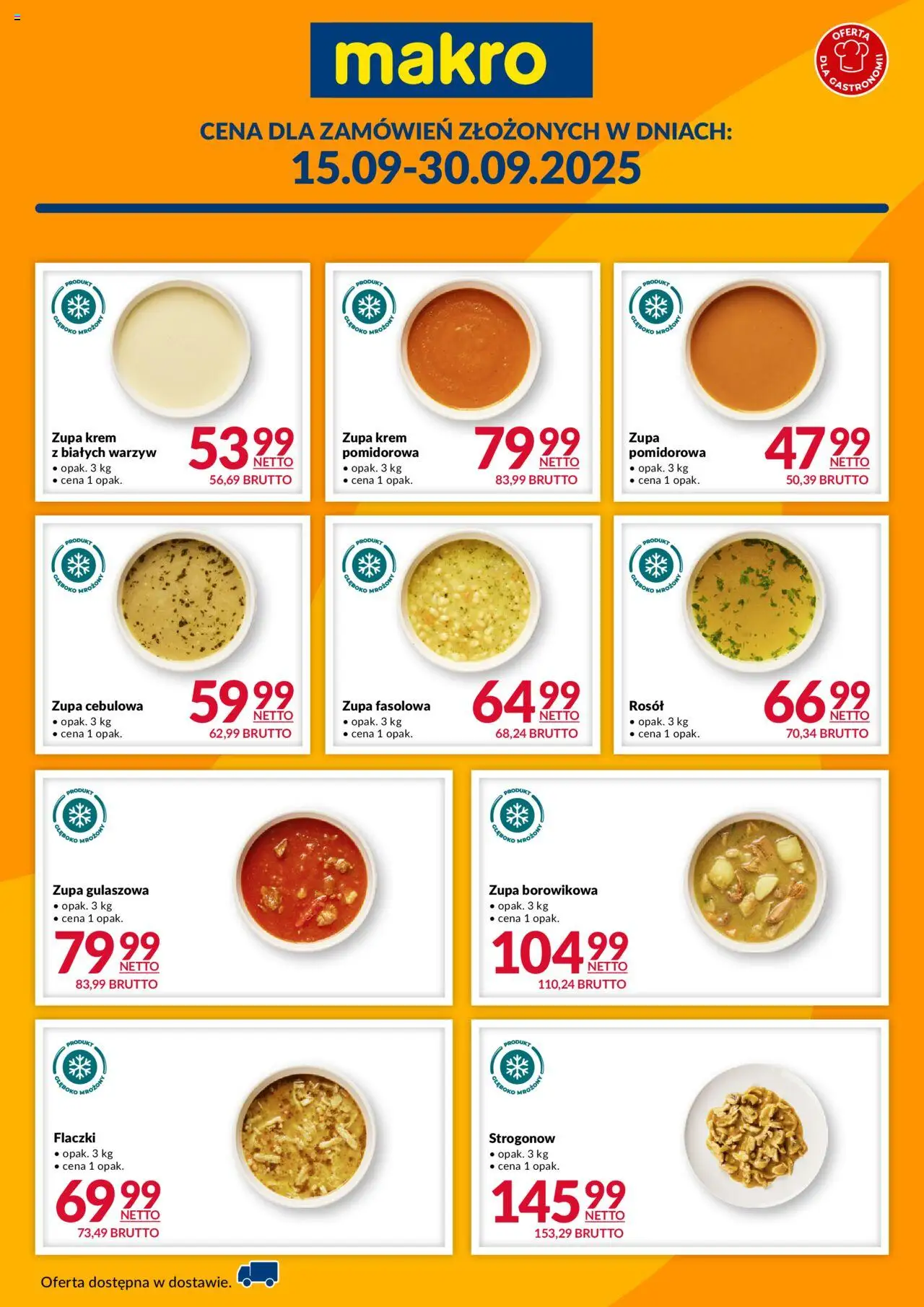Makro Zupy od 15.09.2025 - Nowa Gazetka - Numer strony 1