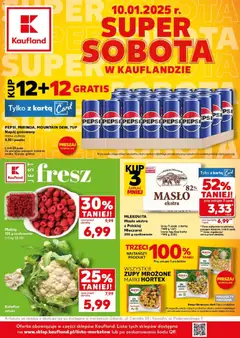 Pogląd gazetki "Kaufland Super Sobota ważne do 10.01" ze sklepu Kaufland ważnej od 09.01.2026
