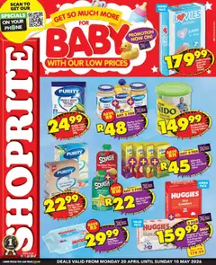 Preview of Shoprite flyer valid from 20/04/2026