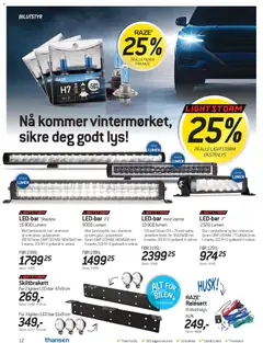 Forhåndsvis Kundeavis fra butikk THANSEN gyldig fra 29/10/2025 | Side: 12