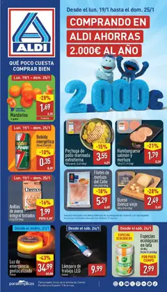 Vista previa del folleto de la tienda Aldi válido desde el 19/01/2026 