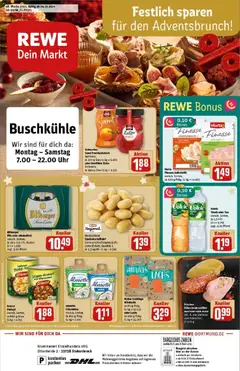 Vorschau von dem Prospekt des Geschäftes Rewe, gültig ab dem 23.11.2025