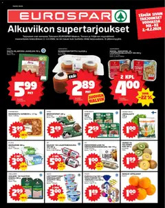 Kaupan Tokmanni EUROSPAR esikatselu, voimassa 02/02/2026