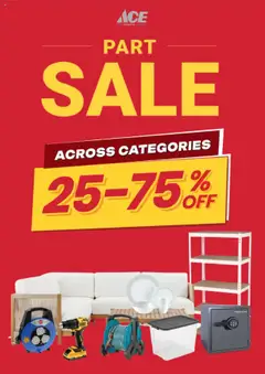 Preview of the catalogue Offers of store Ace valid from 14 Jul, 2025