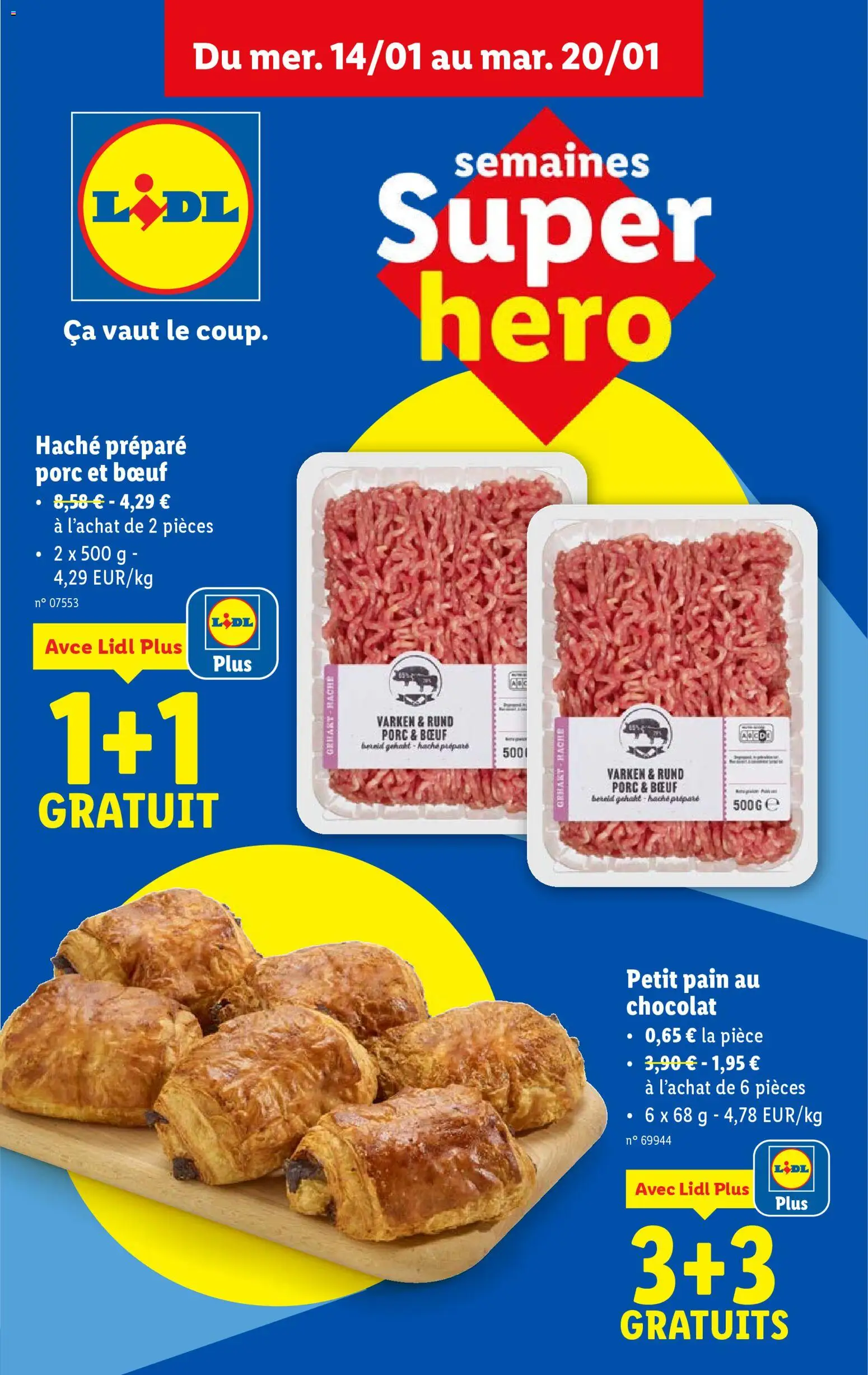 Voorbeeld van Folder week 3 van winkel Lidl geldig vanaf 14/01/2026