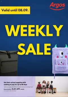 Preview of Argos Weekly offers valid from 02/09/2025