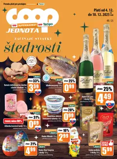 Náhľad COOP Jednota letáku platného od 04.12.2025 | Strana: 17