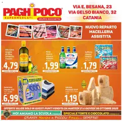 Anteprima dell'opuscolo Volantino Catania dal negozio Paghi Poco valido da 21/10/2025