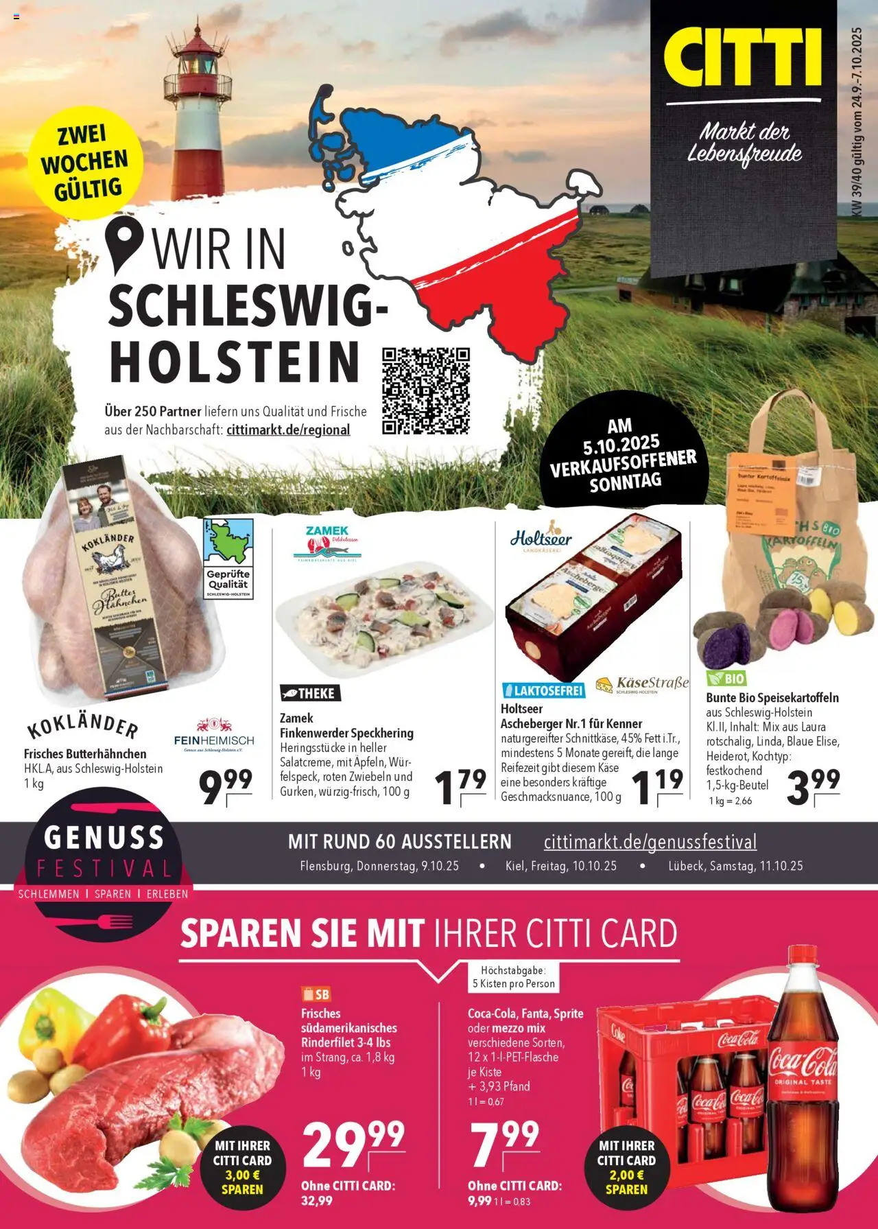 CITTI Markt Prospekt (vom 24.09.2025 - 07.10.2025)