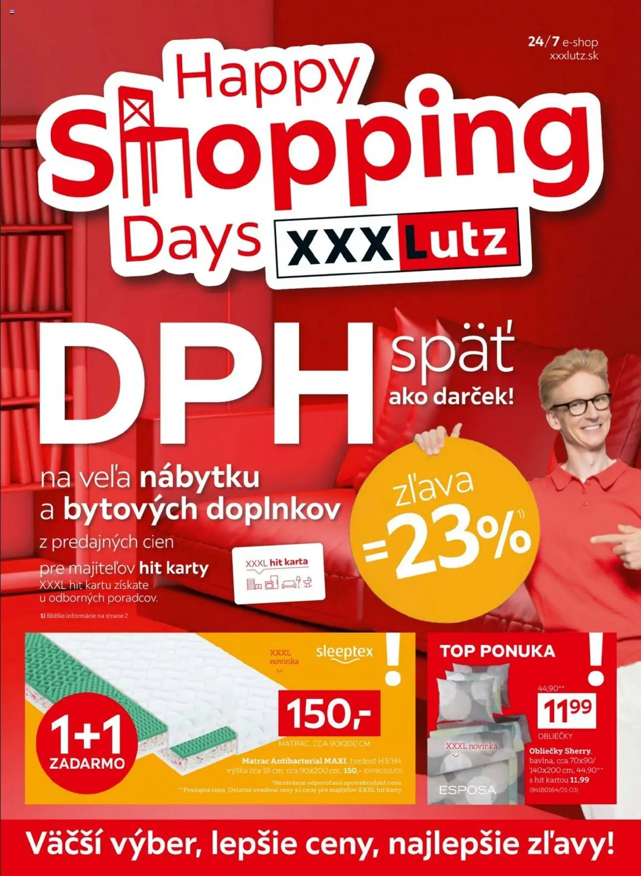 XXXLutz Leták (06.10. - 19.10.2025) - Akčná ponuka