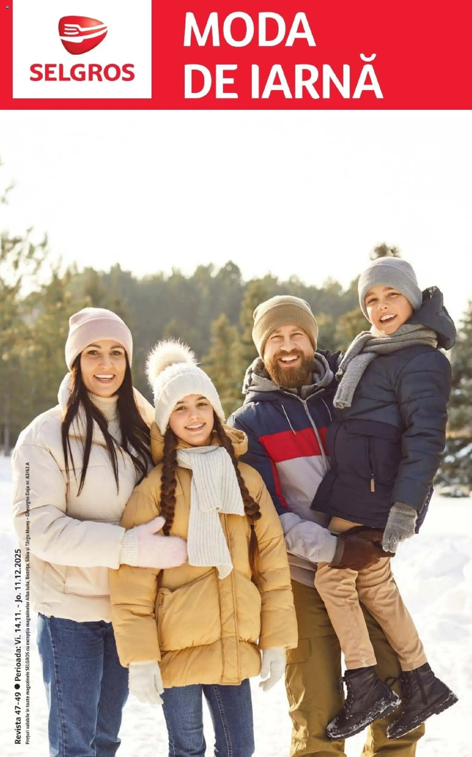 Previzualizarea de cataloage: Selgros Catalog - Moda Iarna valabil de la 14.11.2025